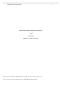  NURSING BS C489 MFiore_TASK 1- NURSING-QUALITY INDICATORS