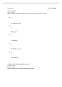  BIOL SCIN 132 quiz 5 Questions and Answers. Complete Solutions Guide.