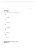  BIOL SCIN 132 quiz 6 Questions and Answers. Complete Solutions Guide.