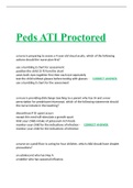 Peds ATI Proctored 2023