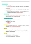 NURS 210 Final Study Guide