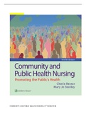 TEST_BANK_COMMUNITY_AND_PUBLIC_HEALTH_NURSING_10TH_EDITION_RECTOR