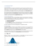 Statistiek samenvatting hoofdstuk 2 met begrippenlijst! 