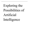 Exploring the Possibilities of Artificial Intelligence.