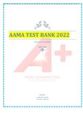 AAMA TEST BANK 2022-200 Questions and Answers