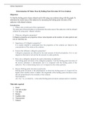 Determination Of Molar Mass By Boiling Point Elevation Of Urea Solution 