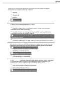 LDR 6220 Defense Support of Civil Authorities Phase 1--Pre-Test (2022/2023) (Verified Answers