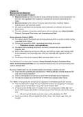 Macroeconomics: Measures Of Macroeconomics Part I (ECON 103 Notes)