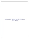 FISDAP Trauma Questions with Answers 2022/2023, (100% Correct)