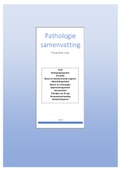 Pathologie samenvatting kennisexamen