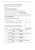 M1105C 7.5 LN Polynomial Inequalities W PG NUMS