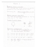 Edexcel A Level Chemistry Topic 1 Notes (Unit 1) - Atomic Structure and the Periodic Table 