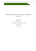 NURS FPX 4900 Assessment 1 Leadership, Collaboration, Communication, Change Management,and Policy Consideration