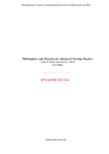 Philosophies and Theories for Advanced Nursing Practice Janie B. Butts and Karen L. Rich Test Bank Chapter1-26(Complete Questions & Answers)