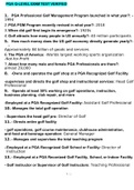 PGA Q-LEVEL EXAM TEST QUESTIONS WITH VERIFIED ANSWERS GRADED A+