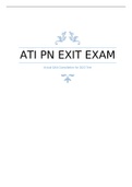   ATI PN EXIT EXAM Actual Q&A Compilation 