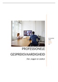 Professioneel voeren van gesprekken