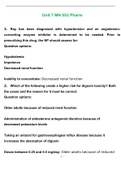 MN 553 Patho Unit 7 Quiz Completed A |Latest|