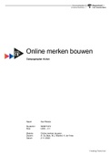 Online Merken Bouwen Campagneplan Action HvA jaar 2 (cijfer 7,5)