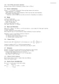 Spans, subspaces, linear combinations, bases and dimensions. 