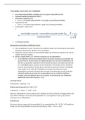 Samenvatting Statistiek Week 3 T-toets & Betrouwbaarheidsinterval en Type I en II fouten