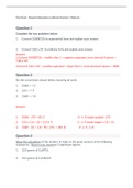 Chem 103 portage learning final Exam 