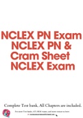 NCLEX PN Exam NCLEX PN & Cram Sheet | NCLEX Exam