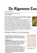 Geschiedenis krant Grondwet Havo 2