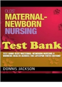 TEST BANK for Olds Maternal-Newborn Nursing & Womens Health Across the Lifespan, 10th Edition. All Chapters 1-37