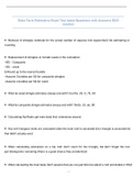 State Farm Estimatics Practice Exam Test latest Questions with Answers 2023 solution 