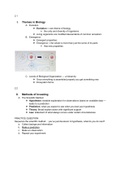 Bio Lecture 2 Scientific Process and Chemistry 