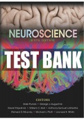 Neuroscience 6th Edition Test Bank by Purves | 100% Correct Answers | 34 Chapters