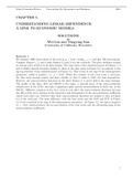 Chapter5 UNDERSTANDING LINEAR DEPENDENCE: A LINK TO ECONOMIC MODELS_solutions University of Alabama EC 410