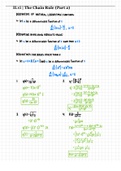 The Chain Rule (Part 2)