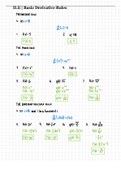 Basic Derivative Rules