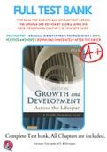 Test Bank For Growth and Development Across the Lifespan 2nd Edition By Gloria Leifer; Eve Fleck 9781455745456 Chapter 1-16 Complete Guide .