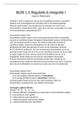 GEN 1103 - Regulatie & Integratie I - Casus 6 (waterzucht)