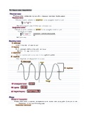 MCAT Kaplan Physics Chapter Summary CH 7: Waves and Sound