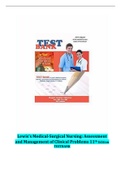 Lewiss Medical Sugrical Nursing 11th Edition Testbank/Lewis's Medical-Surgical Nursing: Assessment and Management of Clinical Problems 11th Edition TESTBANK