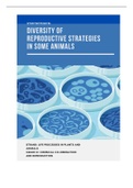 IEB Matric Life Sciences: Diversity of reproductive strategies in some animals 