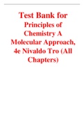 Principles of Chemistry A Molecular Approach 4th Edition By Nivaldo Tro (Test Bank)