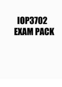 IOP3702 EXAM PACK 2023