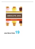 Exam (elaborations) java programming(Java Never Ends) 