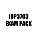 IOP3703 EXAM PACK 2023