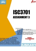 ISC3701 ASSIGNMENT 3 2023