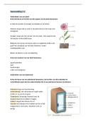 Samenvatting Nectar 5e editie havo/vwo 1 werkboek A, ISBN: 9789001880361  Biologie - hfst 5.1 t/m 5.2