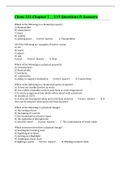 Chem 101 Chapter 1 __ 119 Questions & Answers 