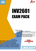 INV2601 EXAM PACK 2024