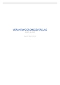 Reflectieverslag Examen B1-K1-W2 Verpleegplan (deel 2 van 2)