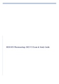 2022/2023 HESI RN PHARMACOLOGY EXAM 2022 V1 / V2 Bundle | Actual Q&A Screenshots | 100% Verified - Best for 2022 / 2023